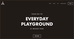 Desktop Screenshot of bridge-park.com